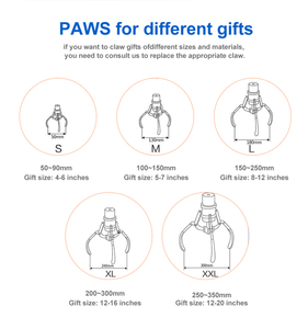 カスタマイズされたロゴミニ爪クレーンアーケードマシン4人用メガミニ爪おもちゃコインプッシャーゲーム用 - Product Image 6