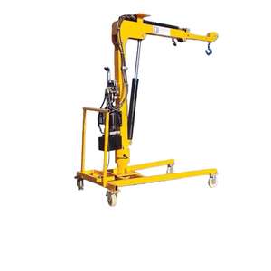 Электрический кран-манипулятор на 1 тонну с телескопической стрелой, мини-электрический кран - Product Image 1