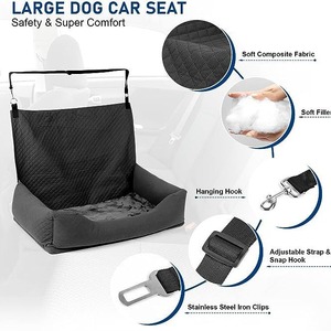 OEM ODM Factory Custom Travel Outdoor <strong>Dog</strong> cat <strong>Pet</strong> Car Cotton Seat <strong>Dog</strong> Car Bag Seat Waterproof Washable Cover - Product Image 5