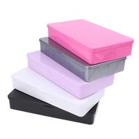 Professionnel Multicolore Nail Art Cas Conteneur 11 Grilles Outil De Stockage En Plastique Faux Ongles Pointe Boîte Vide
