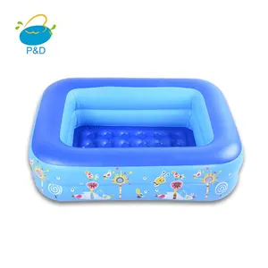 ISO9001 Wholesale Portable 2 ring kiddie pool indoor outdoor baby ball pool inflatable baby kids swimming pool