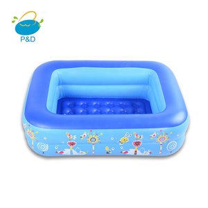 Tragbare <span class=keywords><strong>Indoor</strong></span> Outdoor PVC/Kunststoff 2-Ring Aufblasbare Faltbare Wasserdichte Kinder Schwimmbad ISO9001-Certified Baby Ball Pool - Product Image 2