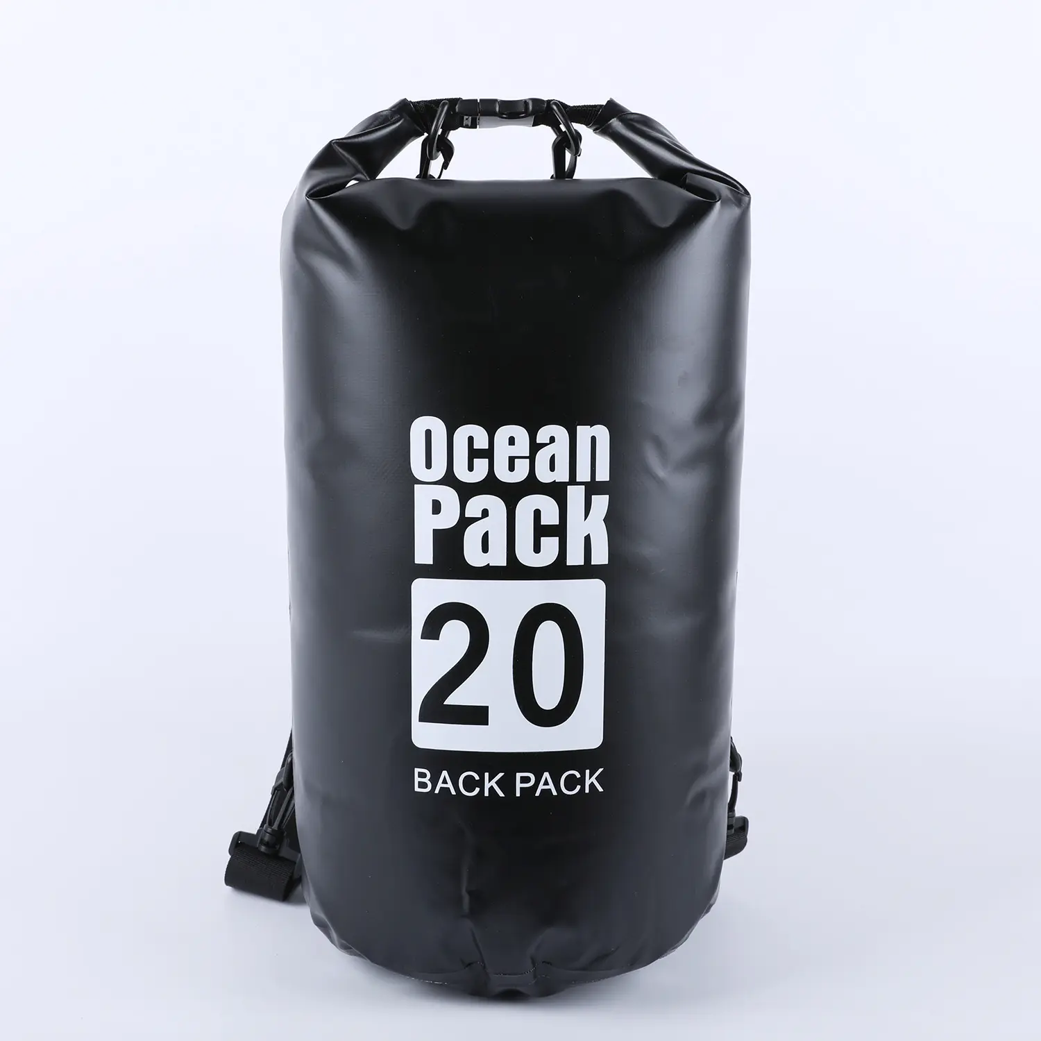 KingGear Custom Logo Waterproof Storage Dry Bags 5L/10L/20L/30L Roll Top Sack 500d Pvc Ocean Pack Waterproof Dry Bag