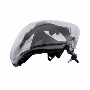 Phare Avant de Moto avec Lentille en Verre Clair Noircissant pour <span class=keywords><strong>PIAGGIO</strong></span> ZIP100 - Product Image 5
