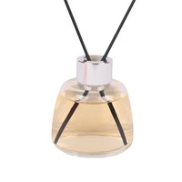 Bouteille en verre vide transparente en forme de sapin de Noël, grande capacité, colorée, pour recharge de diffuseur à bâtonnets de parfum, MOQ