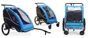<span class=keywords><strong>Remorque</strong></span> à vélo à quatre roues pour enfant, animal de compagnie, poussette à vélo, <span class=keywords><strong>remorque</strong></span> à vélo <span class=keywords><strong>pliable</strong></span> - Product Image 4