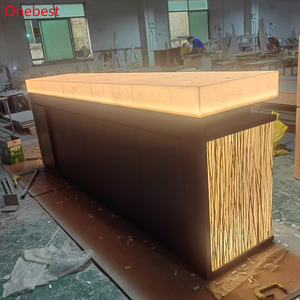 Discoteca Dj Club Dance Center Led Stone Bar Counter Diseño lujoso Bar Muebles Equipo - Product Image 2