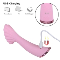 Beliebter Heizender Brust-Klitoris-Stimulator Vibrations-G-String Produkte Sexspielzeug Vibrator Sexspielzeug für Frauen Rosen-Vibrator