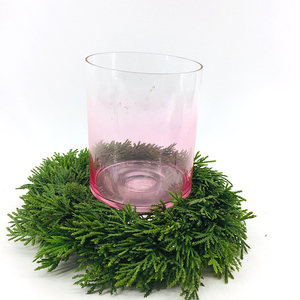 सबसे अच्छा बेच त्योहार उत्सव के लिए हरी पत्ती पुष्पांजलि देवदार पुष्पांजलि मोमबत्ती सर्कल - Product Image 5