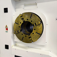 Tour à fileter CNC QK1330 pour tuyaux, robuste, avec grand trou d'axe, pour filetage de raccords de conduites d'huile, équipement spécial