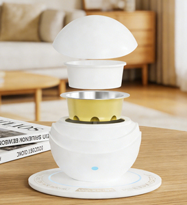 ชุดอุ่นแว็กซ์แบบมืออาชีพ 2-in-1 รุ่นใหม่ล่าสุด ระบบไฟ LED 3 สี ชาร์จผ่าน USB สำหรับการกำจัดขนคิ้วและขนบนใบหน้าอย่างแม่นยำ - Product Image 1