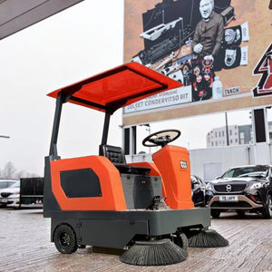 Cophilo Elektrische Geborstelde Vloerreinigingsmachine Ride-On Batterij Werkende Bezem Weg Vegen Vloer Vacuümveegmachine - Product Image 1