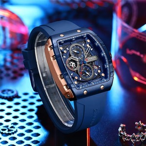Reloj Deportivo de Cuarzo de Lujo para Hombre, a la Moda, Resistente al Agua, con Correa de Acero Inoxidable, Caja de Aleación, Marca Ronda, Envío Directo - Product Image 3