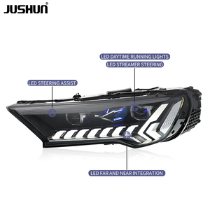 ไฟหน้า LED JUSHUN สำหรับ Q7 รุ่นเลเซอร์ ปี 2020-2023 อัพเกรดหลอดไฟคุณภาพสูง ชุดไฟหน้าพร้อมไฟวิ่งกลางวัน ความสว่างสูง - Product Image 4