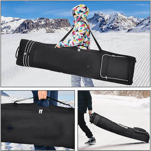 Bolsa de Transporte para Tabla de Snowboard y Esquí con Ruedas, Personalizada de Fábrica, Doble Acolchado, para Viajes en Avión - Product Image 6