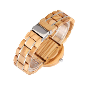 Migliore Idea <span class=keywords><strong>Regalo</strong></span> di Natale: Orologi al Quarzo in Legno Inciso Stile Semplice <span class=keywords><strong>per</strong></span> Uomini d'Affari - Product Image 3