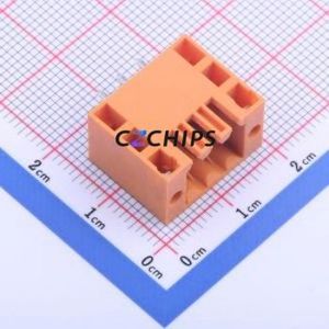 KF2EDGEVM-3.5-2*3P Plug-in Terminal Block Through hole,P=3.5mm Connector Board-to-Board / Socket Closed Screw Fixing 2x3P 3.5mm - Product Image 1