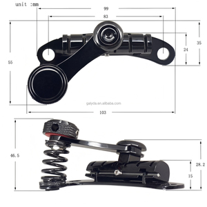 Sistema de Trémolo para Guitarra SG/LP con 6 Soportes, Tornillos de Ajuste, Función de Balanceo y Construcción Metálica - Product Image 5