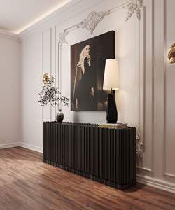 <span class=keywords><strong>Meuble</strong></span> <span class=keywords><strong>TV</strong></span> moderne et Offre Spéciale de luxe au design italien Buffet en acier inoxydable avec structure en bois pour salon et cuisine - Product Image 5