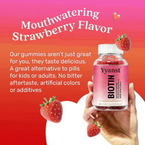 Gomitas de Vitaminas y Minerales para Blanquear la Piel de Forma Saludable, Biotina para el Cabello y las Uñas, Gomitas de Colágeno y Péptidos para la Belleza - Product Image 5