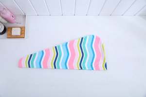 Serviette turban pour cheveux en microfibre tissée super absorbante, écologique, avec impression de logo personnalisé, séchage rapide pour la maison, la plage et l'hôtel - Product Image 5