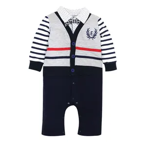 Ropa de otoño para bebé, pelele, chaleco de Caballero, pelele bonito, ropa para bebés recién nacidos, vestido de un año, Mono para bebé - Product Image 1