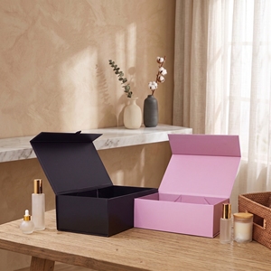 Premium Folding <b>Magnetic</b> <b>Box</b> Cosmetic <b>Box</b> Luxury <b>Gift</b> Packaging Eco-Friendly Manufacturer - Product Image 2