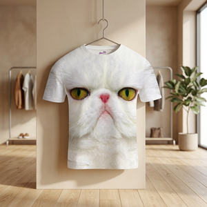 T-shirt décontracté à col rond et manches courtes pour femme, style streetwear, respirant, écologique, en tissu jersey compressé 200g, séchage rapide - Product Image 3