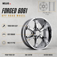Jantes de voiture légères en alliage d'aluminium 6061 forgé sur mesure, 20 pouces, pour pick-up, SUV, 4x4, tout-terrain