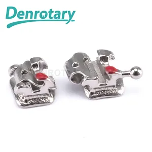 Bán buôn denrotary nha khoa tiêu hao chỉnh hình răng lưới cơ sở hoạt động tự ligating khung kim loại với Laser Mark