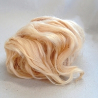Fibre de protéine de soja à finition hydrophile blanchie de haute qualité 1,5d x 38mm