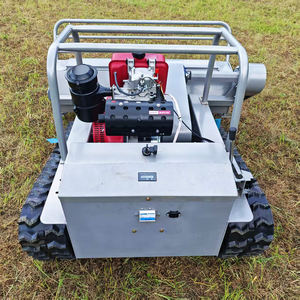 Moteur diesel industriel bricolage Robot coupe-herbe largeur de coupe 800mm 1000mm 1200mm télécommande chenille pelouse poignée télescopique - Product Image 4