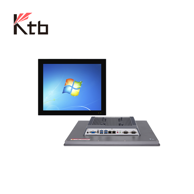 KTB P170 Customized 15.6/17 Inch All in One Hmi Industrial PC IoT Ip65 Linux Windows Monitor Touch Panel Industrial Computer