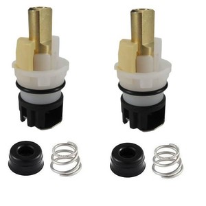Faucet Valve Core Rp25513 Brass 2 Pack For Delta Roman Dual Handle Faucet Easy Installation - Product Image 1