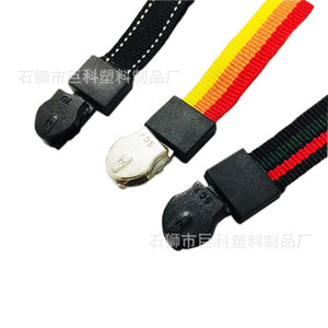 Custom Made Metal Zipper Heads Striped <b>Webbing</b> Zipper Ends Plastic Loops For Bags Apparel Durable - Product Image 5