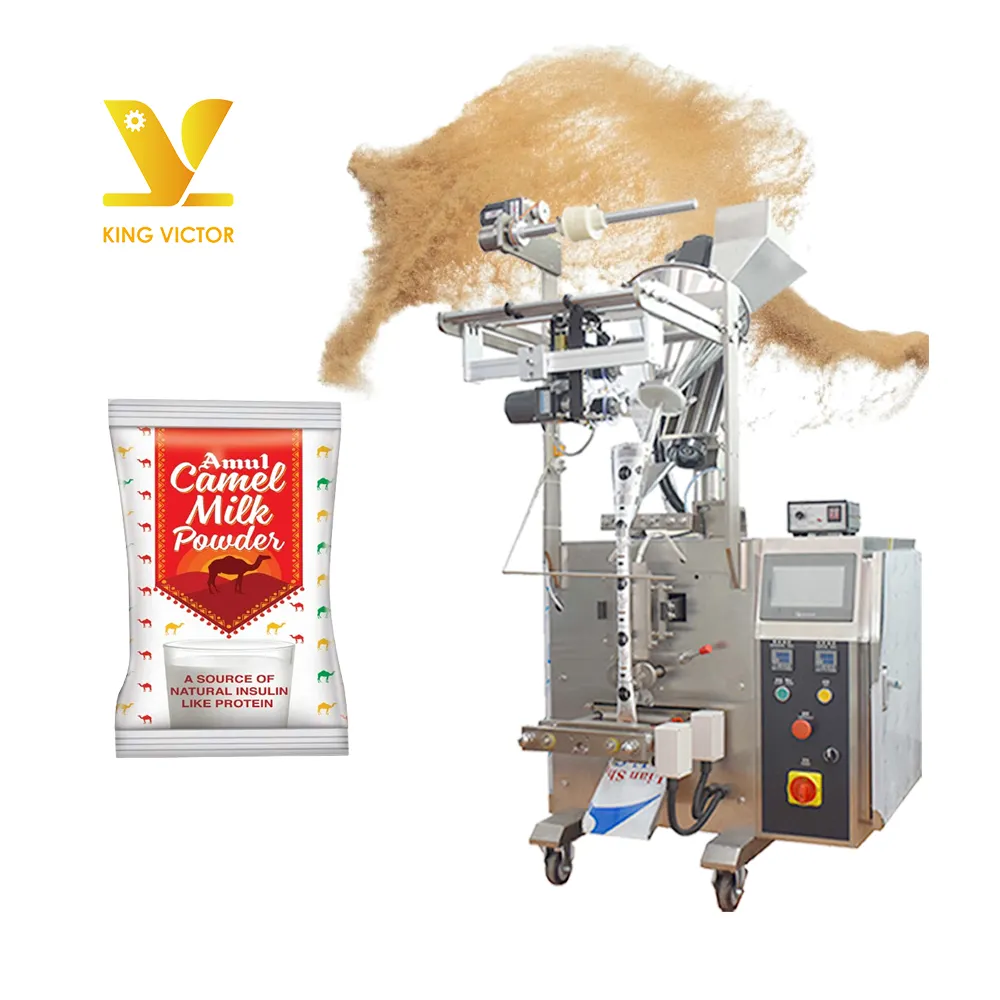 Tự động khoan phụ bột dọc cấp thực phẩm bột máy đóng gói Lạc Đà Sữa bột máy đóng gói