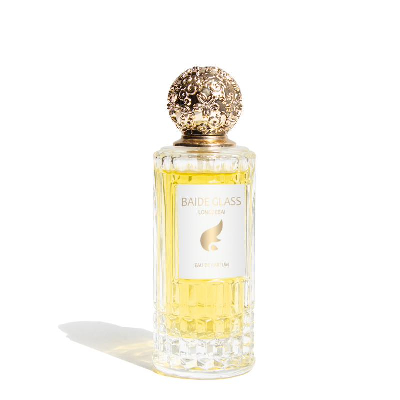 Glass perfume bottle
