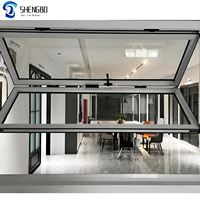 Écran de fenêtre pliant moderne à commande électrique pour la cuisine extérieure de l'hôtel, le sous-sol et la villa utilisent une persienne verticale