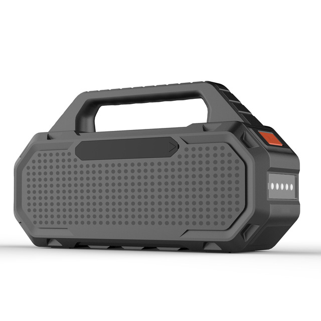 10W Portable Waterproof Heavy Bass Bluetooth Speaker Outdoor Bluetooth Music Player Speaker with  Searchlight TF U Disk AUX
