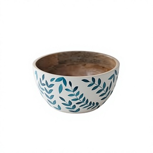 Eco-Friendly Polished Vintage Wooden Serving Roti Biryani Bowl Removable Cap Home Parties Dinnerware BS-157 BS International - Product Image 2
