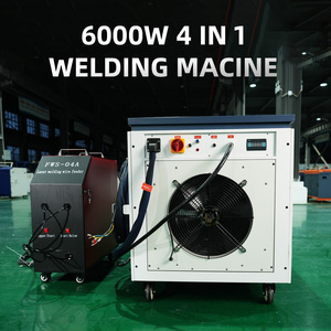 Machine de soudage laser portable en métal 4 en 1 refroidie par eau pour la découpe et le nettoyage - Product Image 1