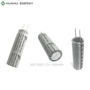 بطارية ليثيوم أسطوانية قابلة لإعادة الشحن NSC1650 بجهد <span class=keywords><strong>3</strong></span>.7 فولت وسعة 1000 مللي أمبير في الساعة ذات كثافة طاقة عالية - Product Image 6