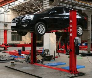 Équipement de levage d'atelier de voiture Offres Spéciales, WX-2-4000A d'ascenseur de voiture de poteau de la plaque de plancher de libération manuelle 2 9000lbs 10000lbs - Product Image 2