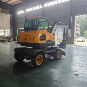 Exportation vers l'Afrique, mini-excavatrice à 4 roues, excavatrice agricole pour vergers, excavatrice à 40 roues, fabricant source - Product Image 4