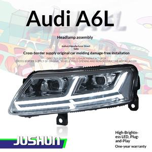Feux de jour à LED à double transmission de lumière pour <span class=keywords><strong>Audi</strong></span> A6L 05-11, modification de l'assemblage des phares, Q7 Streamer Horse Running - Product Image 3