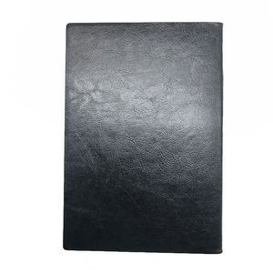 Carnet en cuir PU relié cousu, couverture rigide en papier épais ligné, avec logo personnalisé estampé à chaud, idéal pour les conférences efficaces - Product Image 4