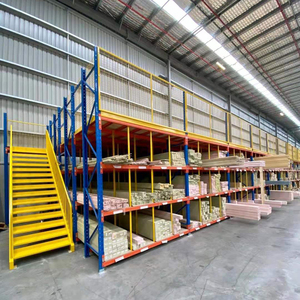 Chất lượng cao rack-hỗ trợ nâng lên nền tảng đúc sẵn Modular thép thiết kế tầng lửng sản xuất - Product Image 4