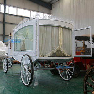 Carruaje Funerario de Lujo, Vehículo Nuevo, Remolque de Carruaje Tirado por Caballos, Carroza Fúnebre en Venta - Product Image 5
