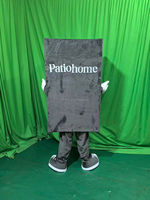 Costume de Mascotte Homme Matelas Bleu Personnalisé pour Adulte, Tenue de Mascotte en Peluche de Dessin Animé pour Publicité en Magasin de Meubles, Défilé et Promotion d'Événements