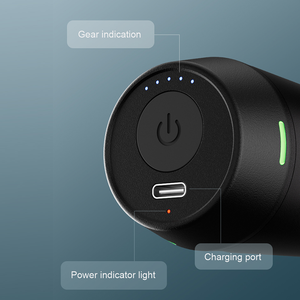 Pistol Pijat Terapi Pereda Nyeri Pemulihan Olahraga Seluruh Tubuh Getaran Cepat Frekuensi Tinggi Pelepasan Otot - Product Image 5